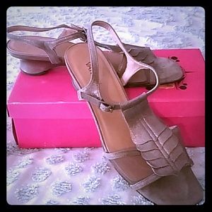 VANELi platinum/bronze sandals